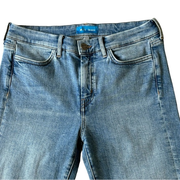 M.I.H  LIMITED EDITION HIGH RISE CROPPED BELL LOU JEANS 29 - Picture 3 of 12